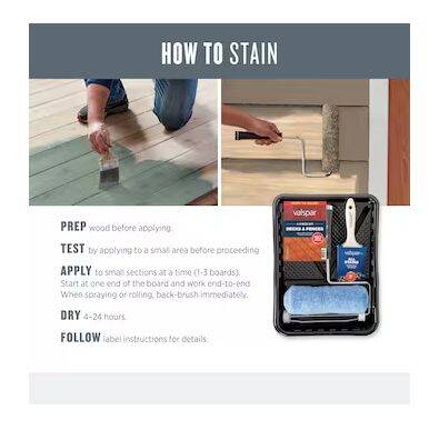 1-Gallon, Redwood Natural Tone, One Coat, Transparent Stain And Sealer 6 1-Quart, Honey Gold, One Coat, Transparent Stain And Sealer