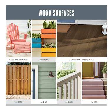 1-Gallon, Redwood Natural Tone, One Coat, Transparent Stain And Sealer 3 1-Gallon, Redwood Natural Tone, One Coat, Transparent Stain And Sealer