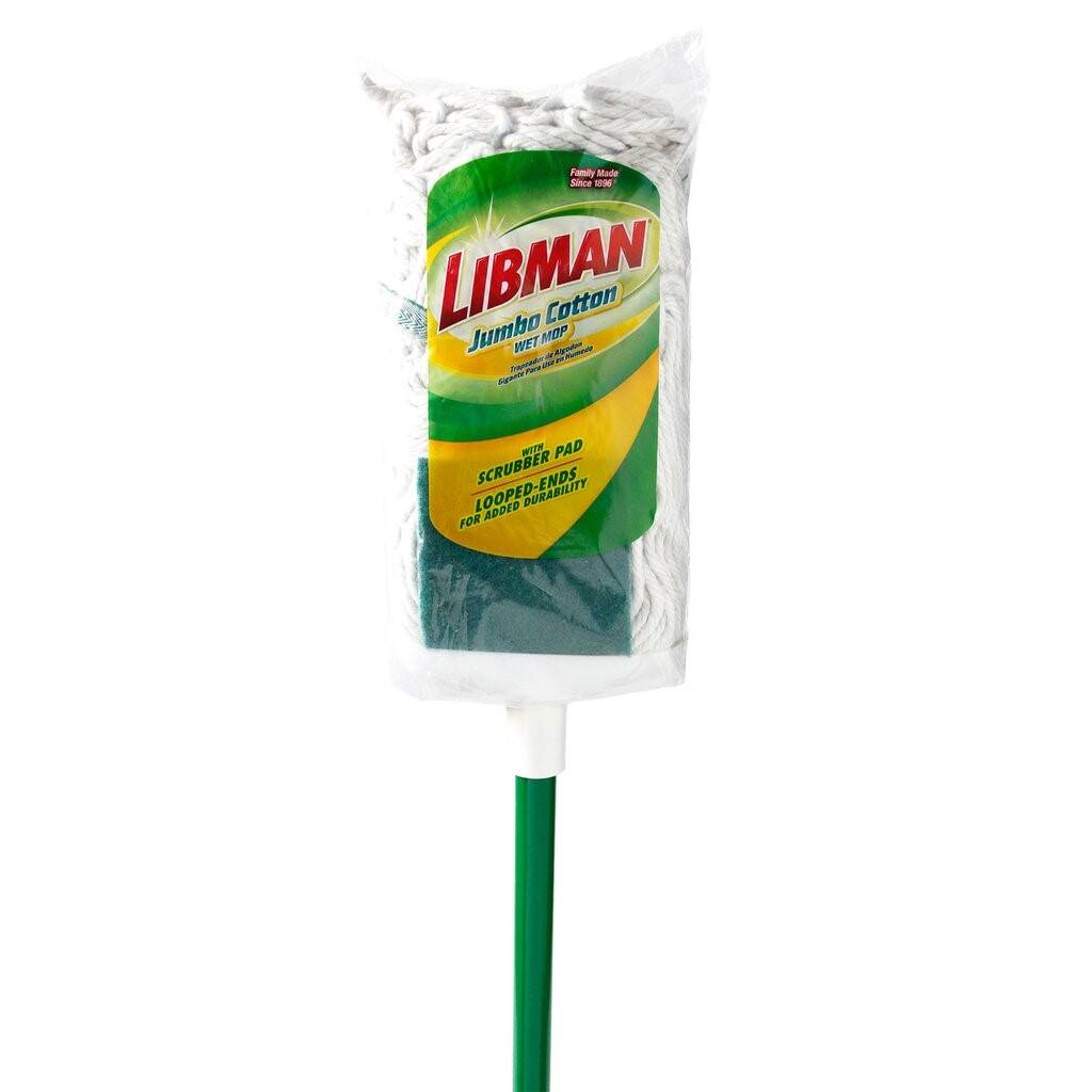 12-Ounce Cotton Wet Mop Jumbo