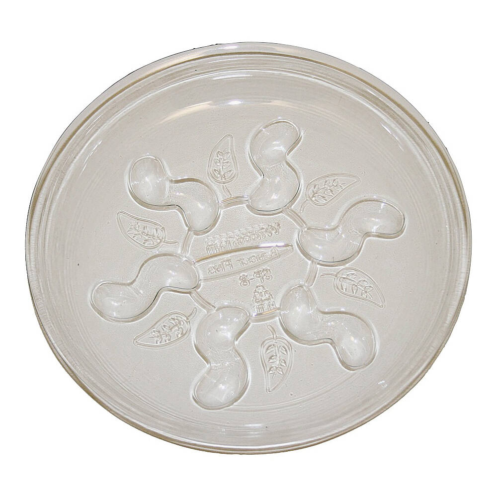 10-Inch Clear Plastic Planter Saucer