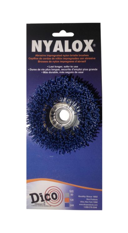 3 x 5/8-11-Inch Blue Brush Cup 1 3 x 5/8-11-Inch Blue Brush Cup