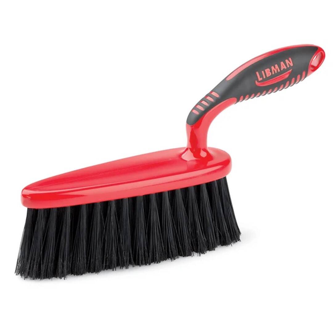 3 1/2-Inch x 8-Inch Counter Bench Red Scrub Brush 2 3 1/2-Inch x 8-Inch Counter Bench Red Scrub Brush