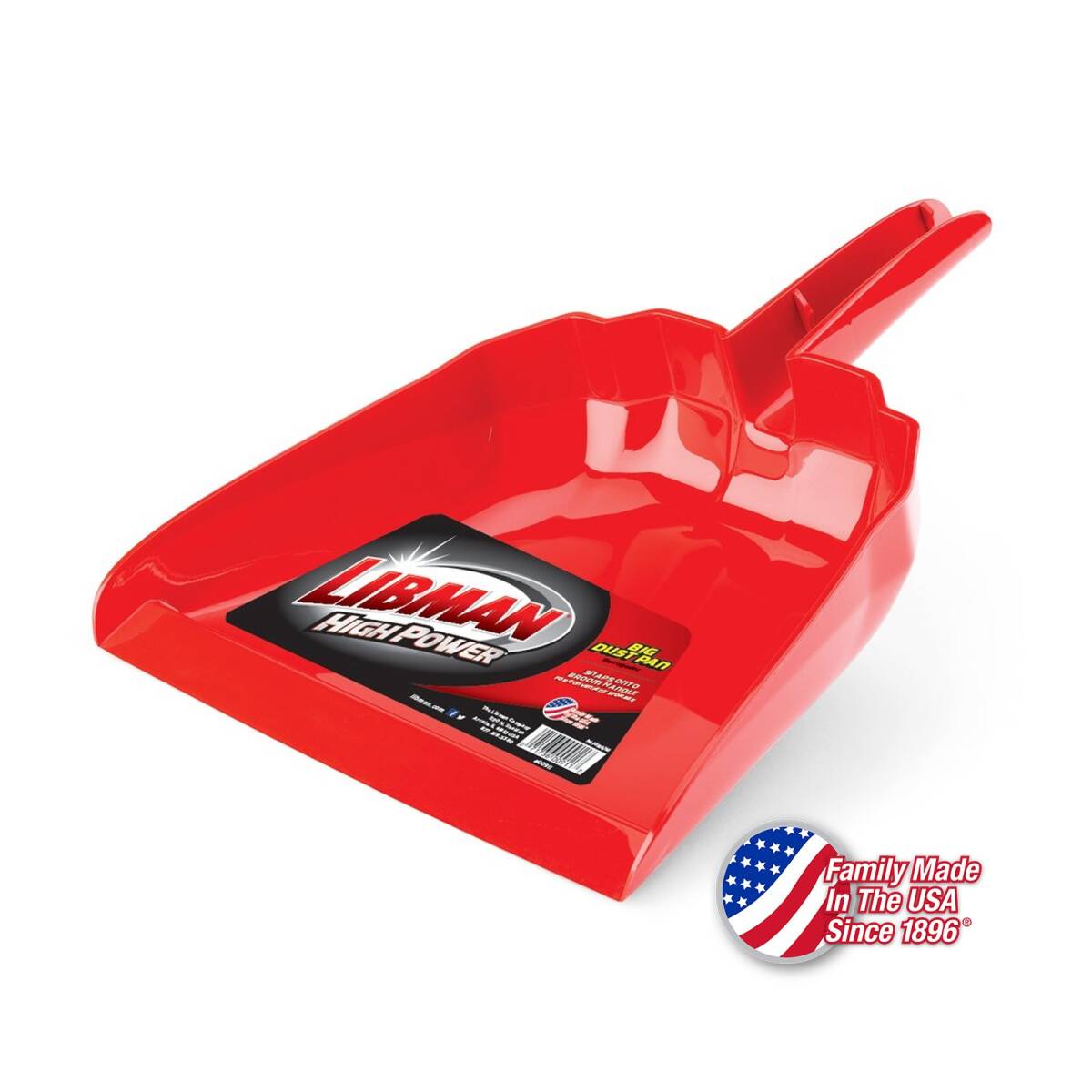 13-Inch Red Big Dust Pan