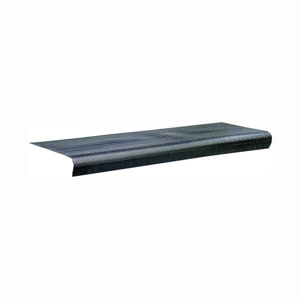24 x 9-1/8-Inch 0.08-Inch Thick Black Vinyl Stair Tread