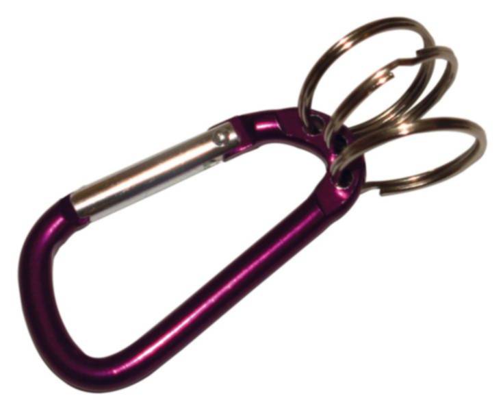 Assorted 3-Ring Carabiner