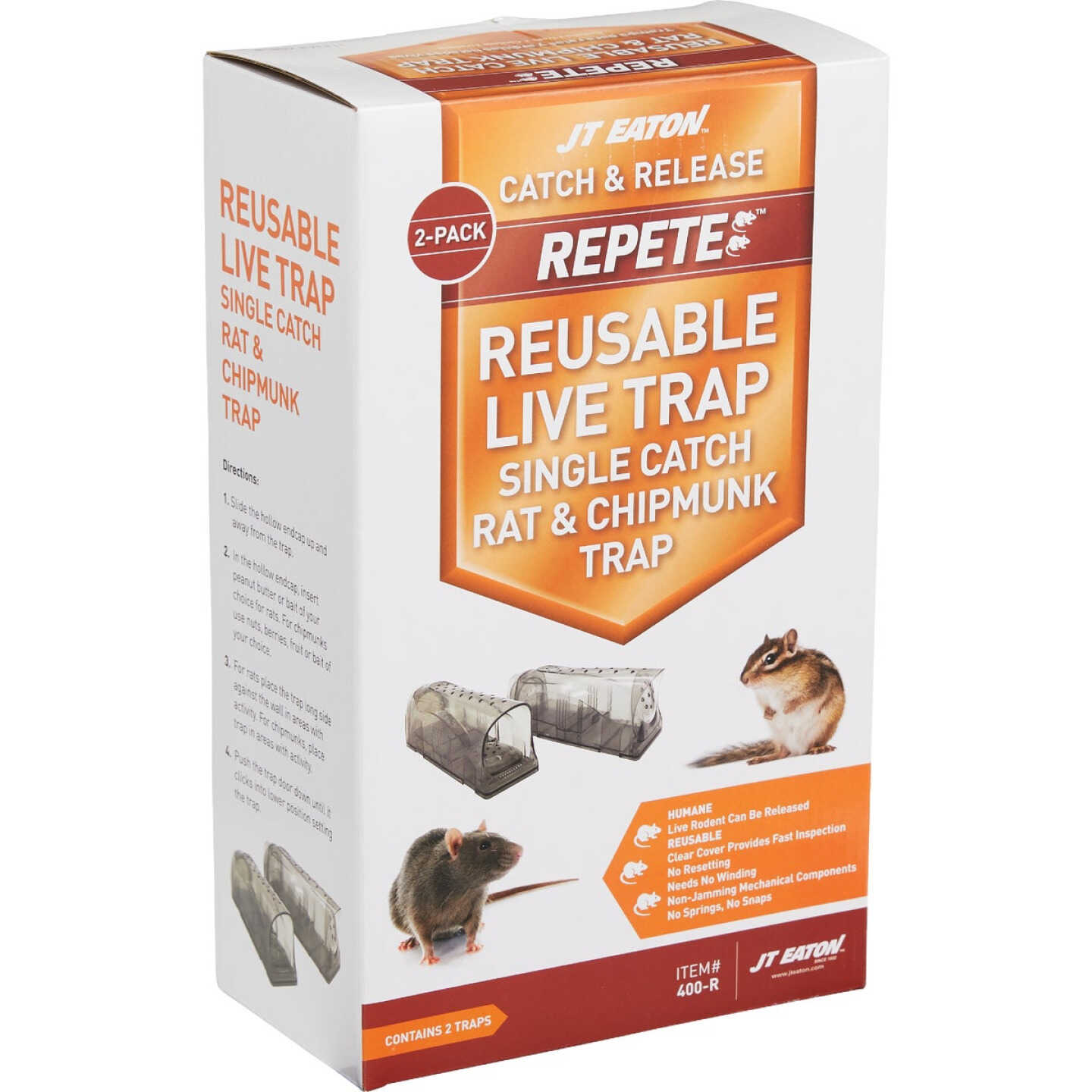 Repete™ Reusable Rat And Chipmunk Live Trap