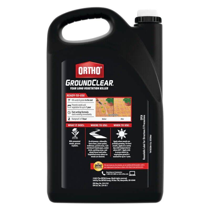 1-Gallon GroundClear Year Long Vegetation Killer 1 1-Gallon GroundClear Year Long Vegetation Killer