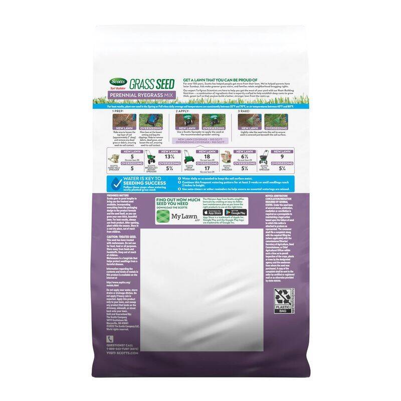 Turf Builder® Perennial Ryegrass Grass Seed, 2.4-Pound