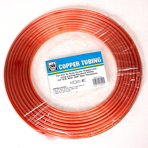 Tubing Copper 1/4-Inch Odx50-Foot 1 1/4-Inch x 25-Foot Copper Tubing