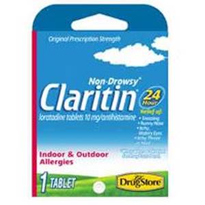 Claritin Non-Drowsy Allergy Relief 1 Claritin Non-Drowsy Allergy Relief
