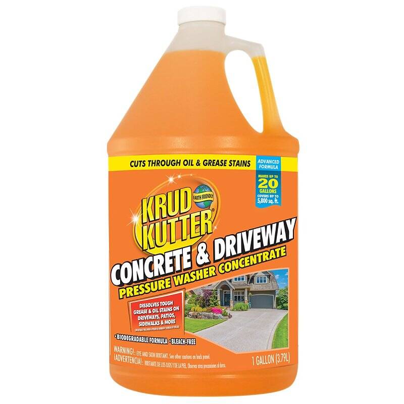 1-Gallon Krud Kutter® Concrete and Driveway Pressure Washer Concentrate