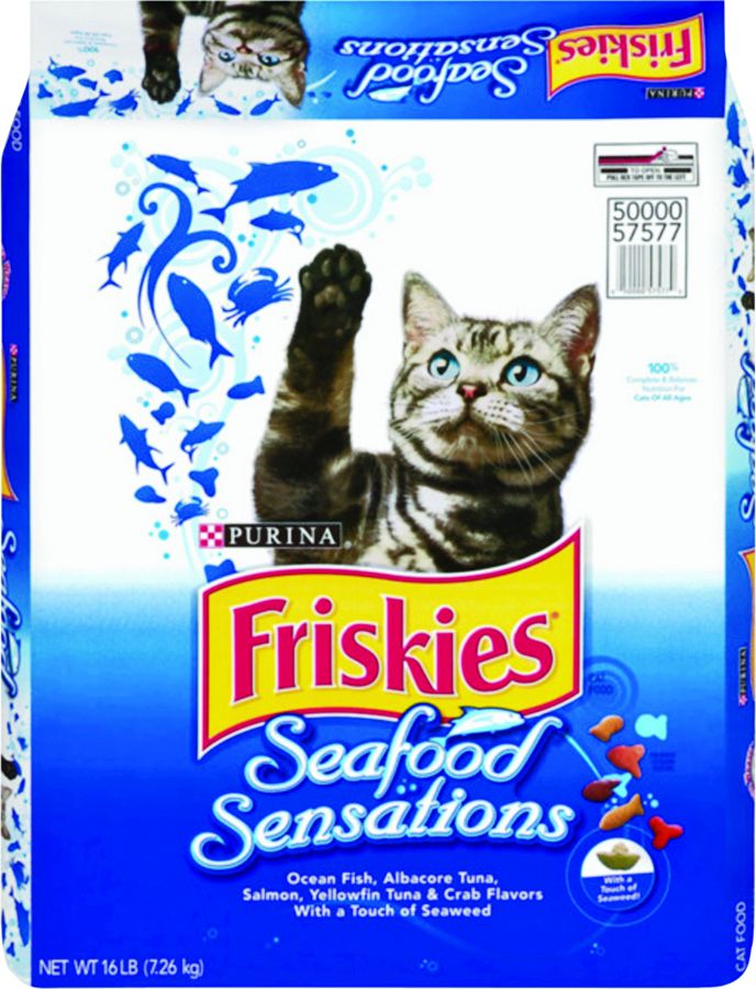 16-Pound Friskies Seafood Sensations Dry Cat Food