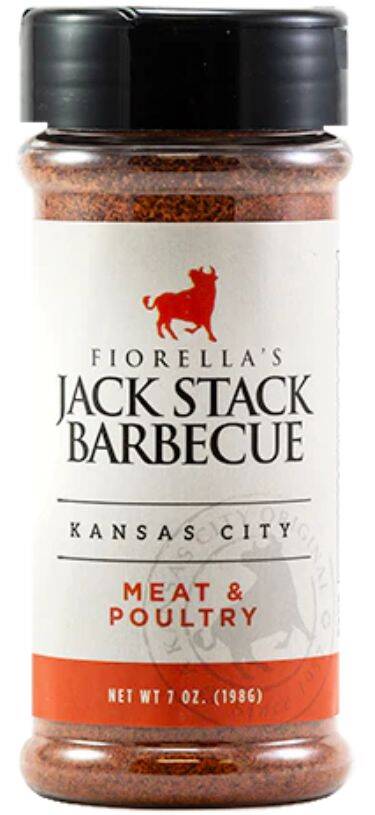7-Ounce Jack Stack BBQ Meat And Poultry Rub