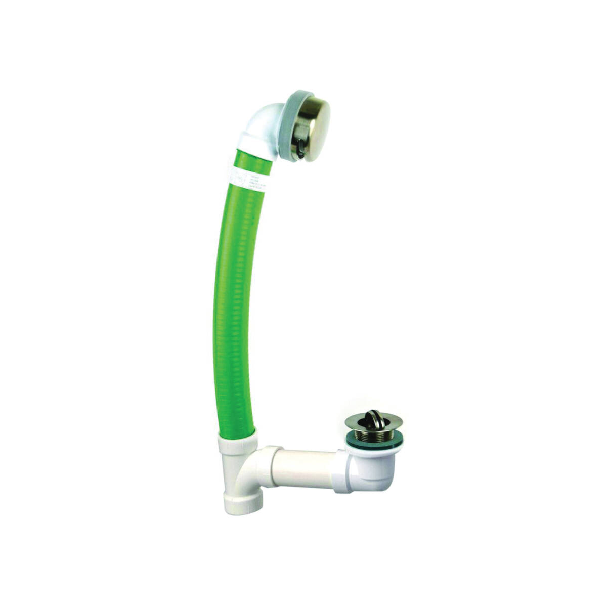 10025755-084 Waste Overflow, PVC, Chrome 3 10025755-084 Waste Overflow, PVC, Chrome
