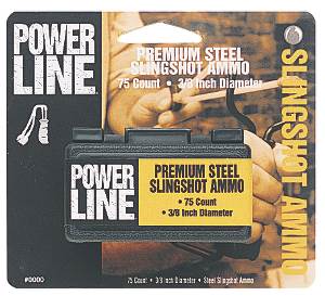 Powerline® Shot Slingshot Ammo, 70-Pack