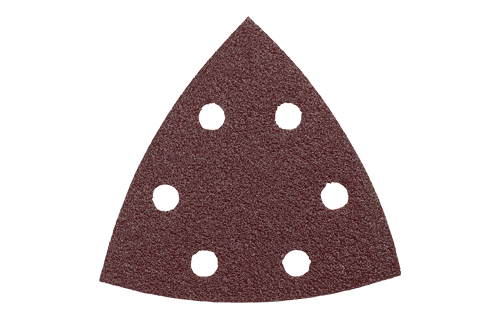 3-3/4-Inch 120-Grit Detail Sander Abrasive Triangles For Wood 5-Pack