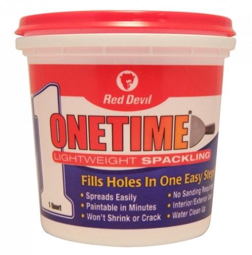 Quart Onetime Lightweight Spackling 1 Quart Onetime Lightweight Spackling