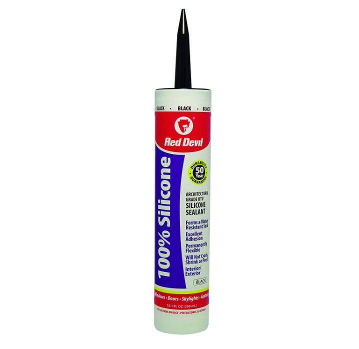 9-Ounce Black 100% Silicone Sealant 1 9-Ounce Black 100% Silicone Sealant