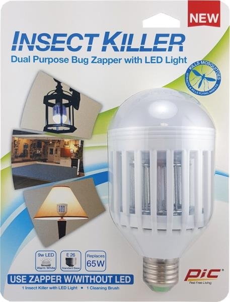 Insect Killer 65-Watt Equivalent E26-Medium Warm White LED Light Bulb, 1-Pack