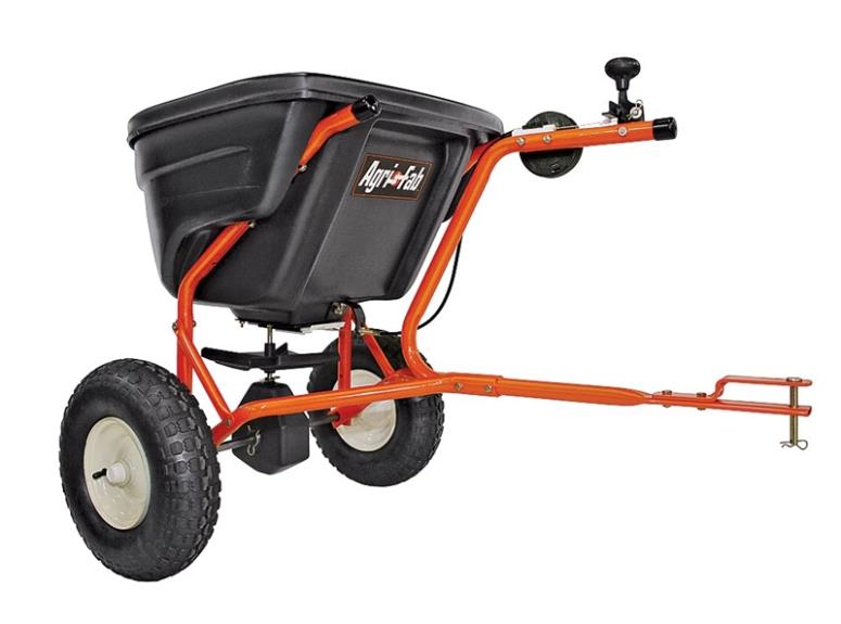 130-Pound Tow Behind Broadcast Spreader