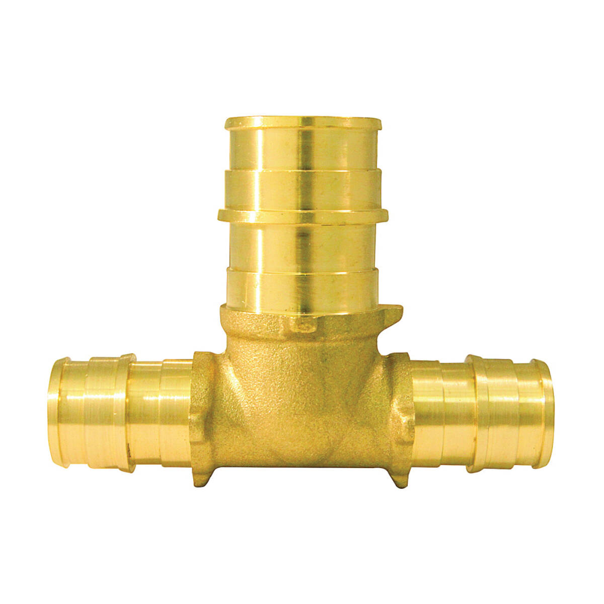 ExpansionPEX Reducing Tee, 1/2-Inch Barb Run Connection, 3/4-Inch Barb Branch Connection