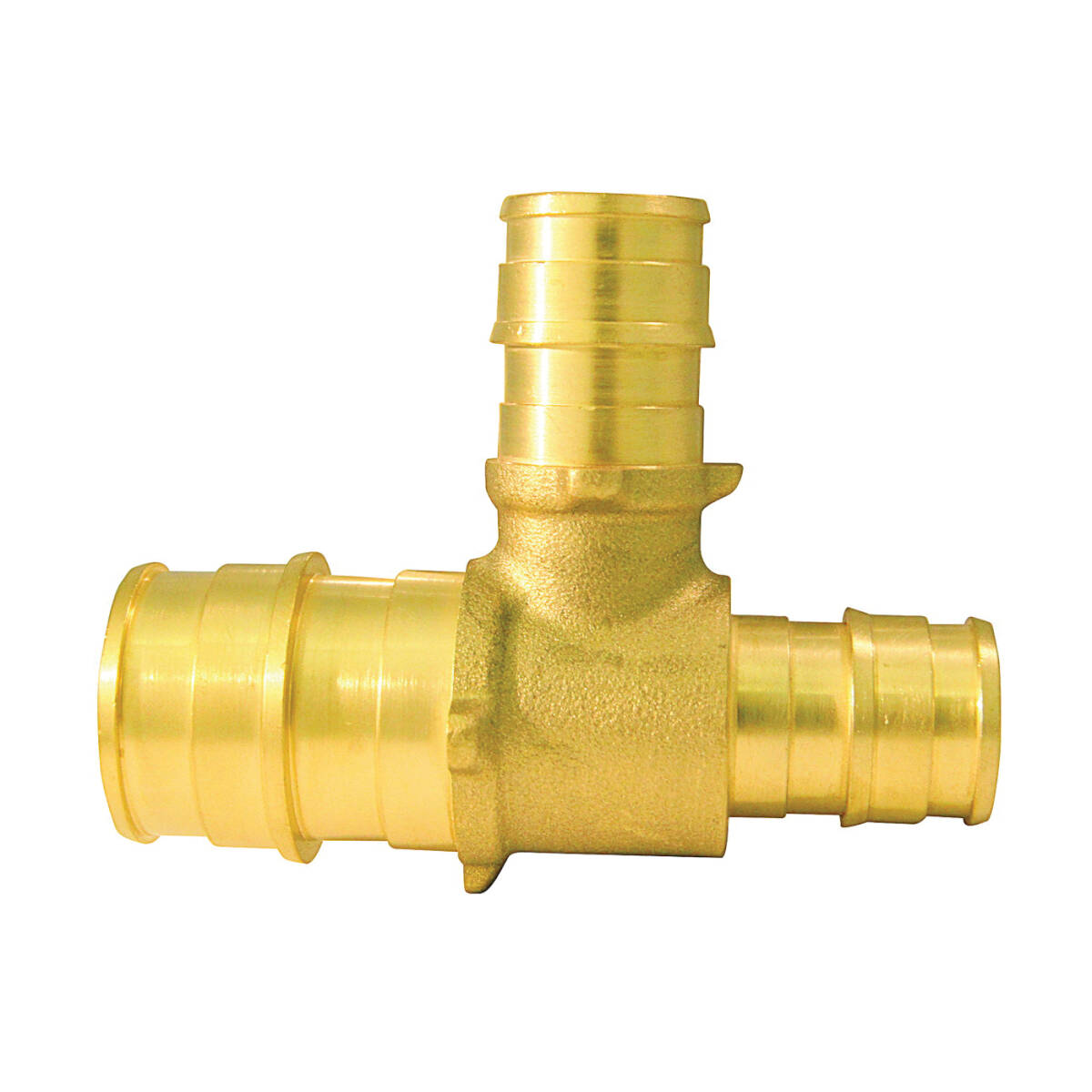 ExpansionPEX Reducing Tee, 3/4 x 1/2-Inch Barb Run Connection, 1/2-Inch Barb Branch Connection