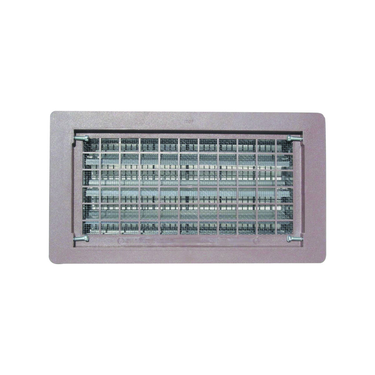 8-Inch x 16-Inch Brown Thermoplastic Foundation Vent 1 8-Inch x 16-Inch Brown Thermoplastic Foundation Vent