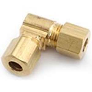 90\u00b0 COMP x COMP Brass Compression Tube Union Elbow, 1/2\