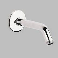 6-Inch Chrome Shower Arm with Flange 1 6-Inch Chrome Shower Arm with Flange