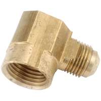 Elbow 3/8flare X 3/8fpt Lf