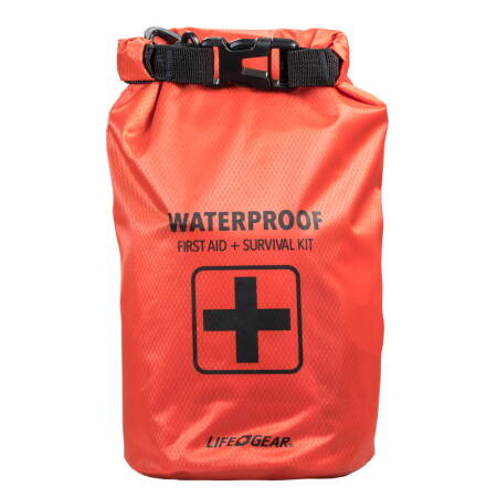 130-Piece Red First Aid And Survival Kit 3 130-Piece Red First Aid And Survival Kit