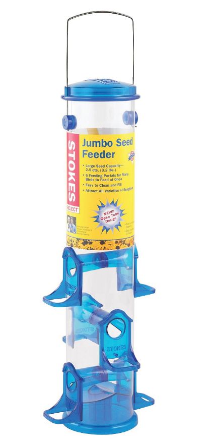 Jumbo Seed Tube Bird Feeder