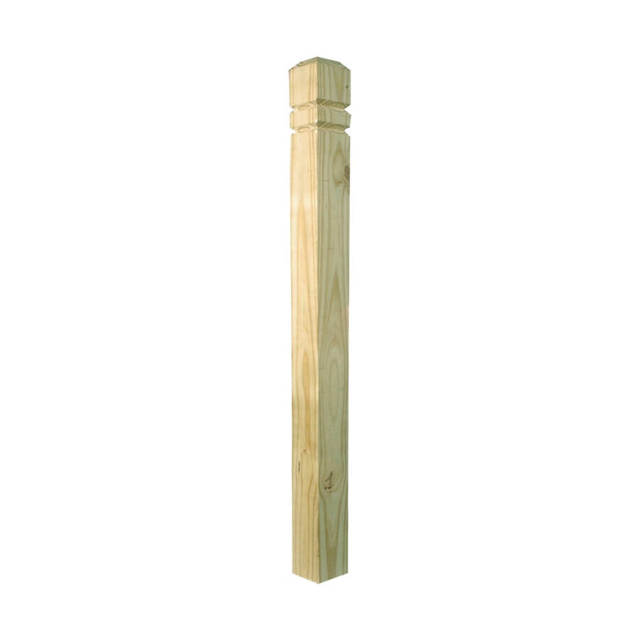 4-Inch X 4-Inch X 54-Inch Colonial Newel Post
