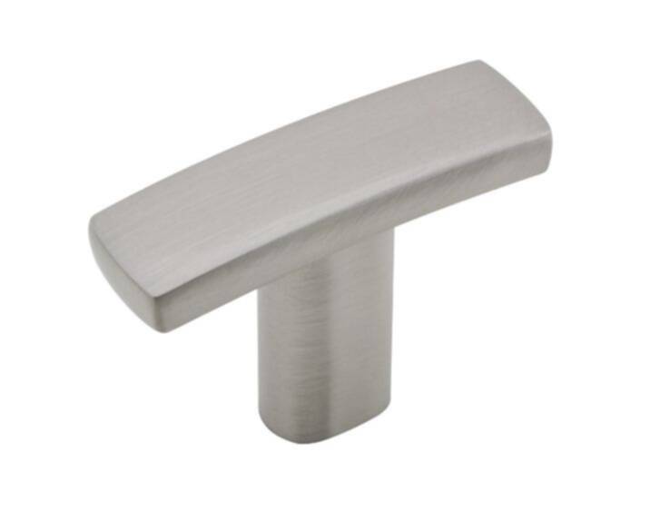 38mm Brushed Nickel Transitional Metal Knob 1 38mm Brushed Nickel Transitional Metal Knob
