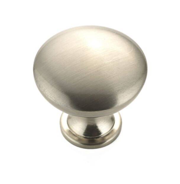 30mm Brushed Nickel Contemporary Metal Knob 1 30mm Brushed Nickel Contemporary Metal Knob