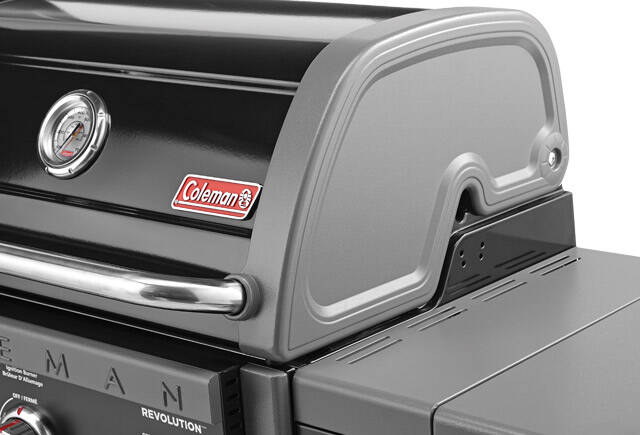 Coleman, Revolution Dual Fuel 3-Burner And Charcoal Kettle Grill