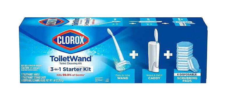 ToiletWand® Disposable Toilet Cleaning System