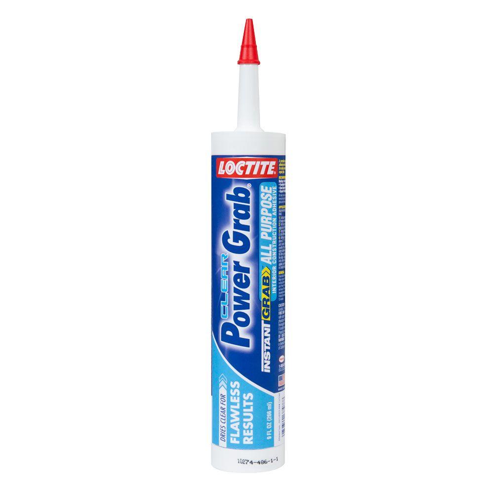 9-Ounce Clear Power Grab All Purpose Adhesive