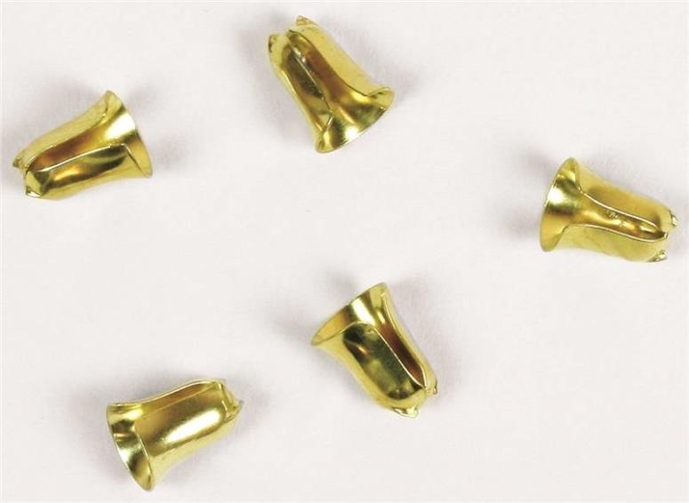 Brass Finish Pull Chain Bell For Use With No. 6 Chain