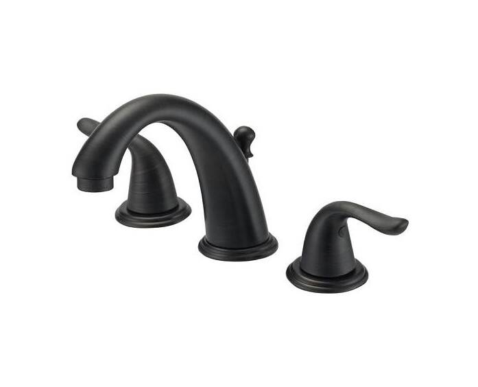 4-Inch Wide 2 Handle Bathroom Faucet Venetian Bronze