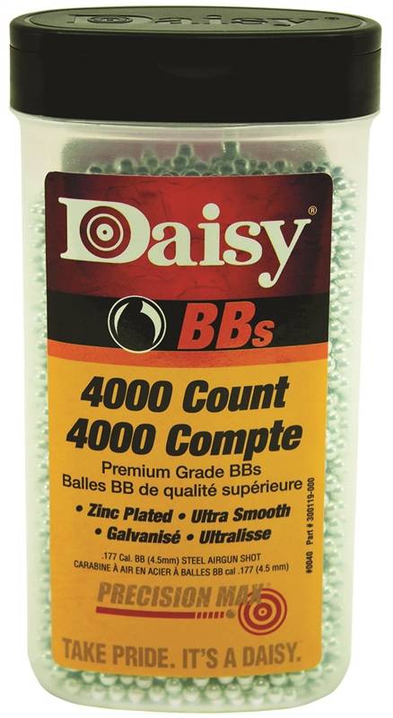 Precision Max® BBs Airgun Ammo, 0.177 BB, 4000-Pack