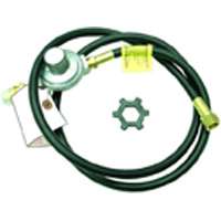 5-Foot Propane Hose And Regulator Assembly