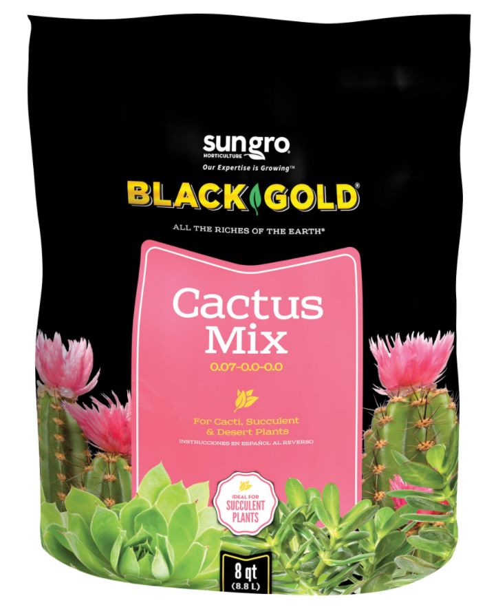 8-Quart Black Gold Cactus Mix Potting Soil