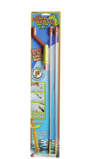Drain Weasel Hair Clog Tool Kit, 3-Piece 3 Drain Weasel Hair Clog Tool Kit, 3-Piece
