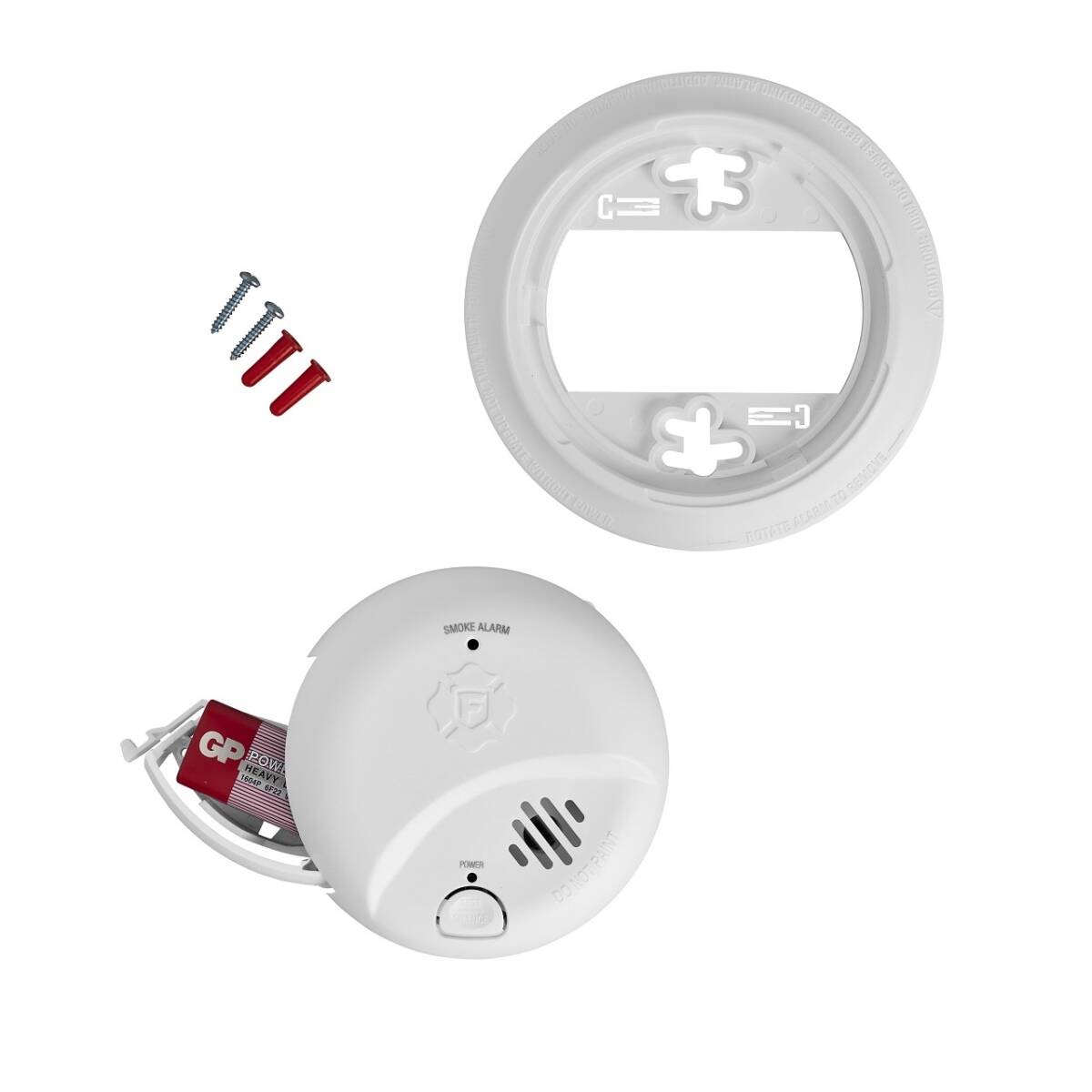 Battery Operated Smoke Alarm DC Ion 5 Battery Operated Smoke Alarm DC Ion