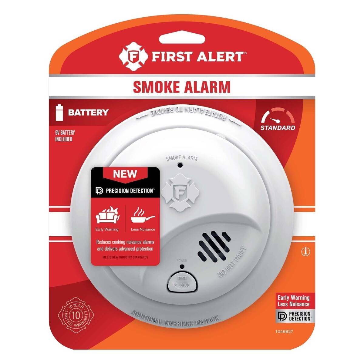 Battery Operated Smoke Alarm DC Ion 6 Battery Operated Smoke Alarm DC Ion