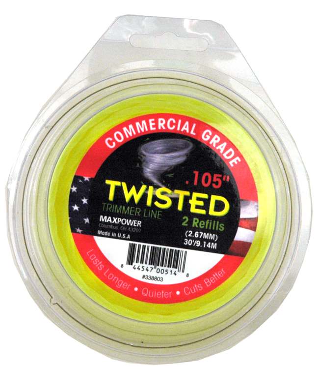 Twisted Premium Trimmer Line .105-Inch