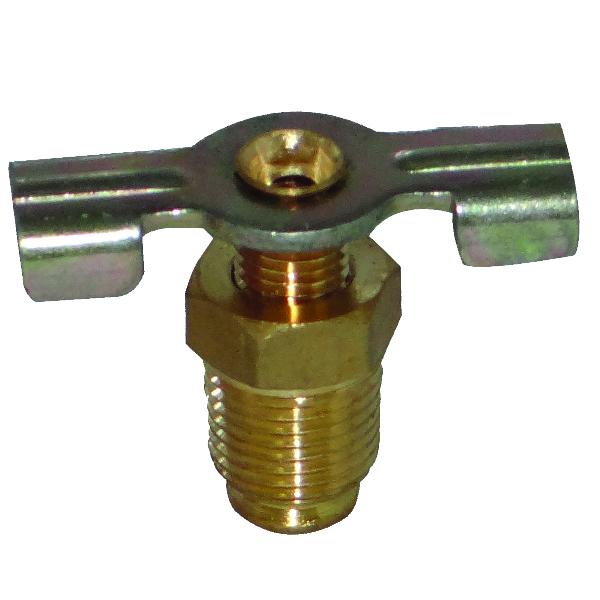 1/4-Inch Mip Brass External Seat Drain Cock Adapter 2 1/4-Inch Mip Brass External Seat Drain Cock Adapter