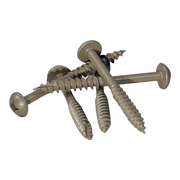 #14 Thread Coarse #3 Drive Heavy-Duty Pocket-Hole Screw 1 #14 Thread Coarse #3 Drive Heavy-Duty Pocket-Hole Screw