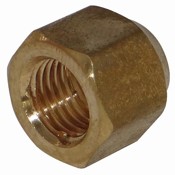 1/2-Inch Fl Brass Short Forged Nut 1 1/2-Inch Fl Brass Short Forged Nut